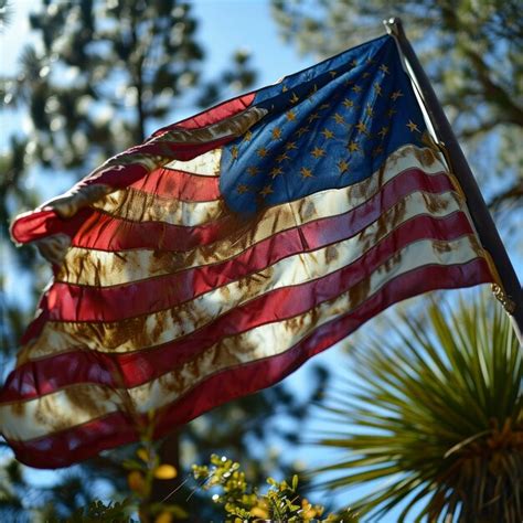 Premium Photo Nevada State Flag Waving Along National Background Image