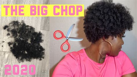 I Finally Did The Big Chop2020 Fresh Natural Hair Journey Youtube