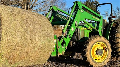 Feeding Cows With John Deere Youtube