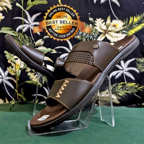 Jual Sandal Kulit Pria Pakalolo Original Sandal Kekinian Bisa Cod