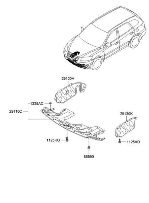 P Genuine Kia Panel Side Cover Lh