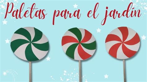 Paletas de caramelo DIY - Dulce Navidad - YouTube