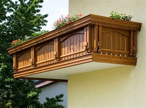 Balkongel Nder Aus Holz Holzbalkon Leeb Balkone