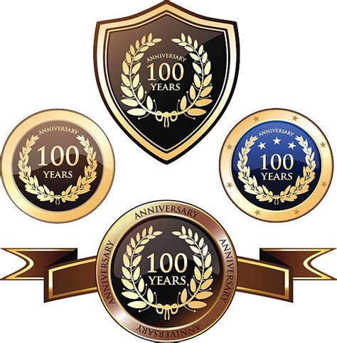 Royalty Free 100th Anniversary Clip Art Vector Images And Illustrations