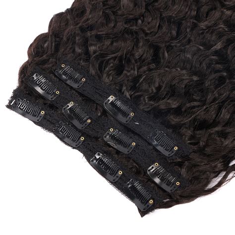 Kinky Curly Clip In Hair Extensions - Ruka Hair