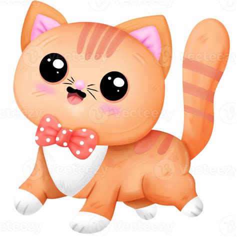 Cute Cartoon Cat 47395458 Png