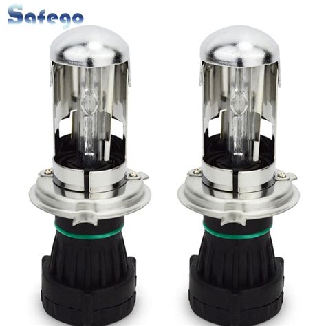 Safego Bi Xenon H4 Xenon Kit HID Hi Lo Lamps DC 35w H4 Bi Xenon Bulbs