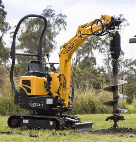 Mini Excavator Auger Package - Suits Machines up to 6 tons!