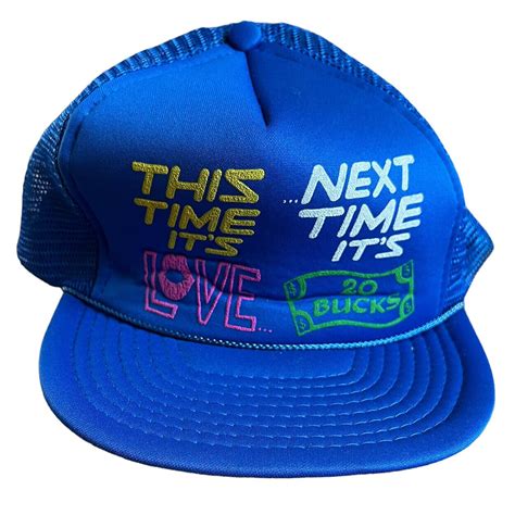 Vtg 70s 80s Mesh Trucker Hat Snapback Cap Novelty America Usa Humor Funny Sex Ebay