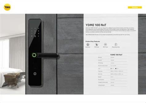 Mortise Yale YDME100NxT Smart Door Lock At Best Price In Ernakulam ID