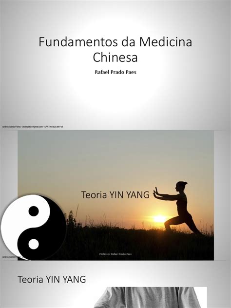 Fundamentos Da Medicina Chinesa Pdf Yin E Yang Sangue