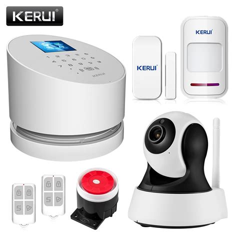 Kerui W Gsm Wifi Pstn Alarm Systems Security Home Home Burglar