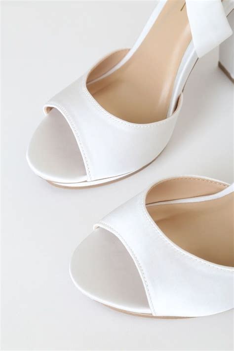 Every Girl Should Have A Pair Of White Heels City Fashion Magazine