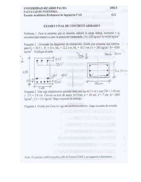 Examen Concreto Armado Cesar Valdivia UDocz