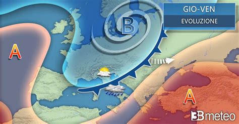 Meteo tra giovedì e venerdì AFFONDO CICLONICO sul Mediterraneo ancora