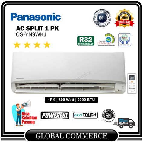 Panasonic AC Split 1 PK CS YN9WKJ AC Split 1PK Freon R32 YN9WKJ