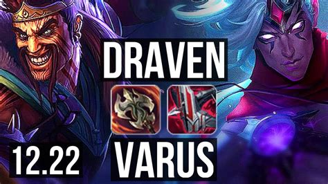 Draven Rell Vs Varus Heimer Adc Winrate Legendary