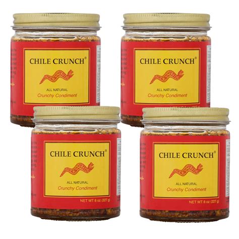 Chile Crunch A Crunchy All Natural Spicy Condiment Original Flavor 4