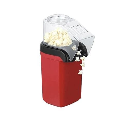 Aparat Popcorn Fara Ulei Aer Cald W Plastic Rosu Negru Emag Ro