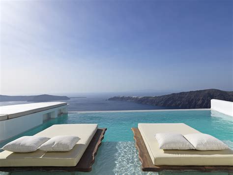 Santorini Villas Infinity Pools Caldera Views Luxury Villa Holidays