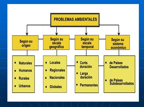 los problemas ambientales pueden ser Problema ambiental Enseñanza