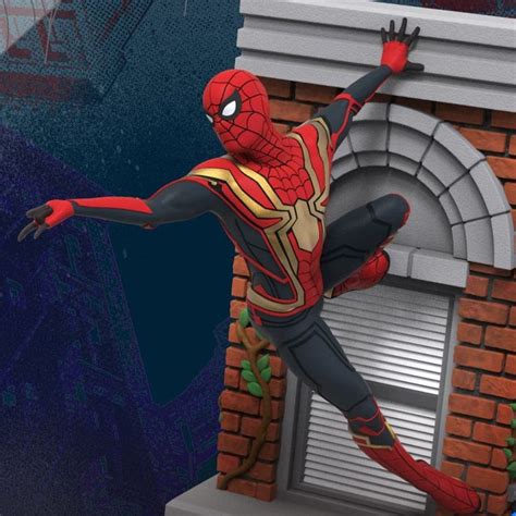 Spider Man No Way Home D Stage Diorama Integrated Suit Best Statues