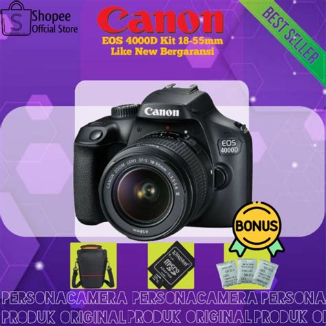 Jual Canon Eos D Kit Mm Like New Shopee Indonesia