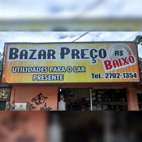 Bazar Do Baixo - Bazar Preço Baixo