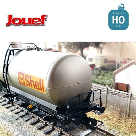 Coffret Wagons Citernes Essieux Shell Sncf Ep Iv Ho Jouef Hj