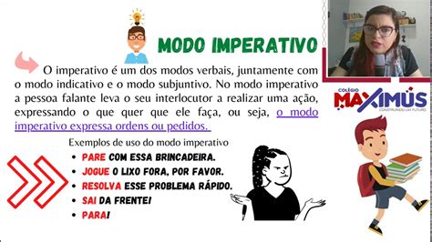 Modo Imperativo Exercícios 7 Ano Braincp