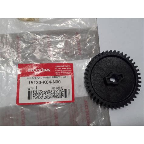 Jual 15133K64N01 GEAR OIL PUMP DRIVEN 43T GIGI POMPA OLI CBR250RR