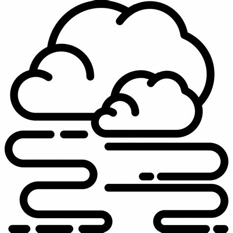 Cloud Fog Foggy Haze Weather Icon Download On Iconfinder