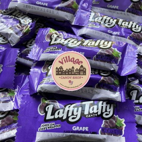 Grape Purple Laffy Taffy Mini Bars Candy 7 Oz