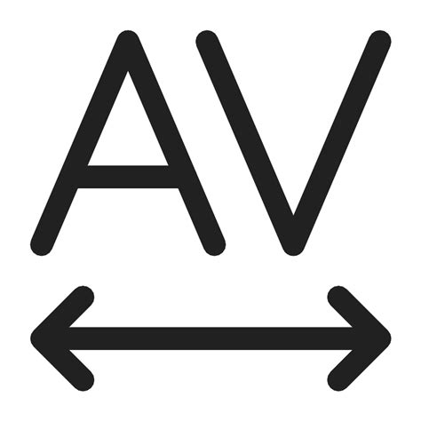 Font Space Tracking Out Vector SVG Icon SVG Repo