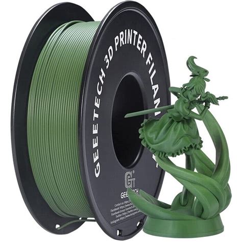 Geeetech D Printer Filament Silk Matte Carbon Fiber Hs Pla Filament