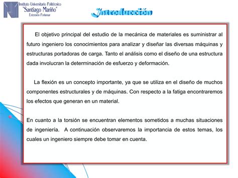 Esfuerzo Deformacion Flexion Fatiga Y Torsion PPT