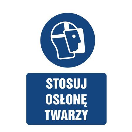 Stosuj osłonę nastawną naklejka tabliczka Sklep z naklejkami