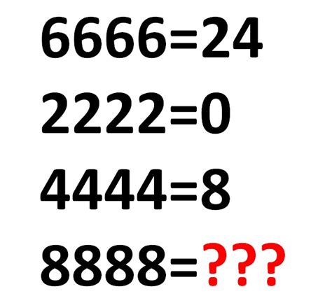 Math Riddles With Answers Can Find The Missing Numbers