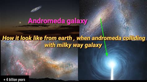 Collision Of Andromeda Galaxy With Milky Way Andromeda Galaxy