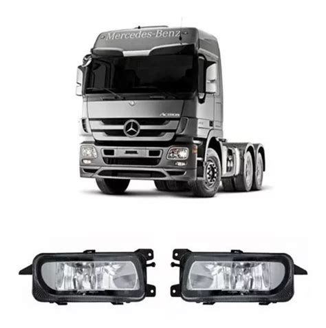 Farol Auxiliar Milha Auxiliar Mb Actros 2546 2646 2651 Ld Le