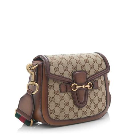 Gucci Gg Original Lady Web Medium Shoulder Bag