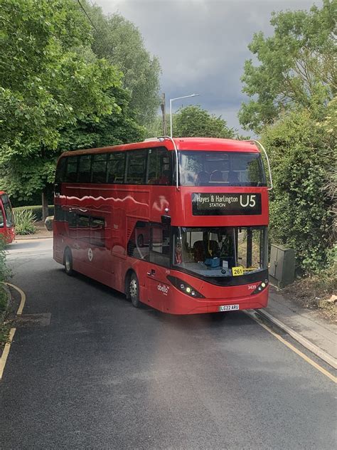 Abellio 3439 LG22ARU Route U5 Uxbridge Station K Flickr