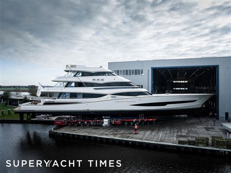 52m Royal Huisman Project 406 superyacht nears completion