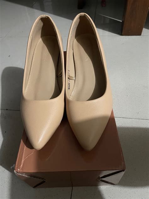 Parisian Nude Heels Size 5 Women S Fashion Footwear Heels On Carousell