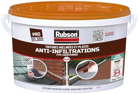 Rubson Rev Tement Anti Infiltrations Stop Fuite Rouge Kg Pour