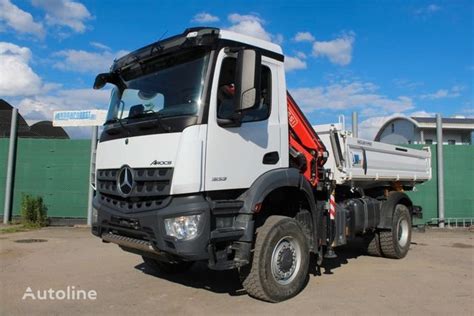 Mercedes Benz X Bb Kran Fassi Funkfern Nr Dump Truck