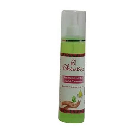 SheenBox 240 Ml Aromatic Aloe Vera Herbal Hand Cleanser Spray Bottle