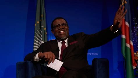 Namibia And Africa America Institute Mourn The Loss Of President Hage G Geingob