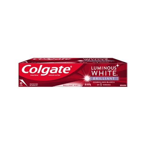 Colgate Luminous White Brilliant Pasta Dental Farmacia Acosta