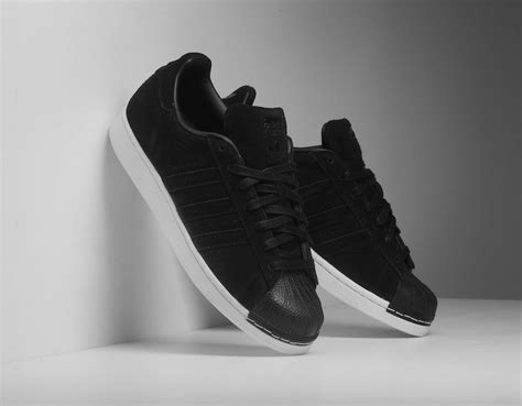 Adidas Superstar Suede Core Black Sneaker Bar Detroit